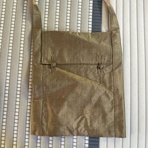 Stylish olive silky Bag